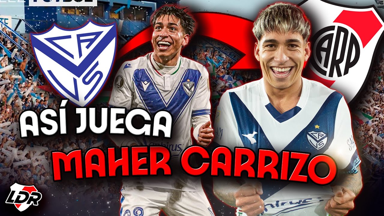 ASÍ JUEGA MAHER CARRIZO🔎⚽POSIBLE REFUERZO💣  de River Plate #riverplate