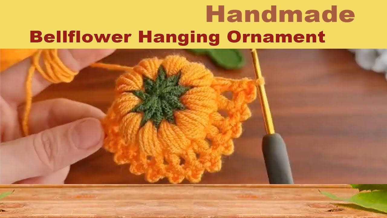 Crochet Lily of the Valley/Bell Flower | Bellflower Hanging Ornament