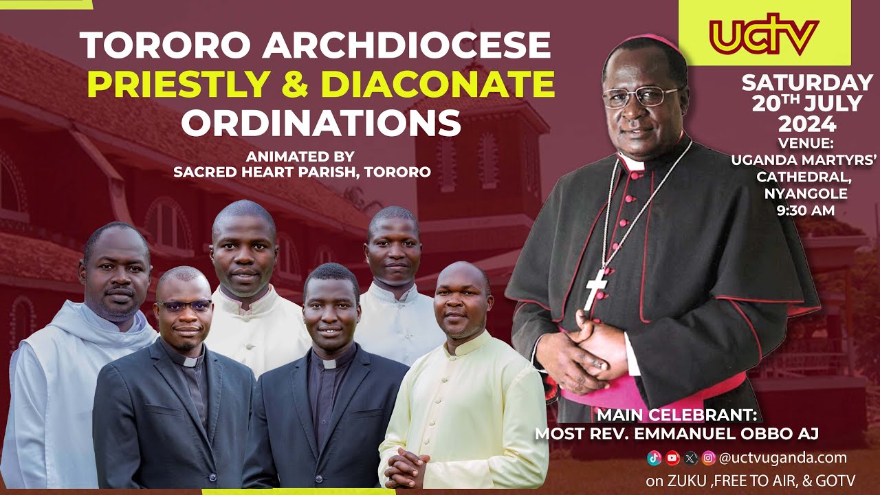 Archdiocese of Tororo Priestly and Diaconate Ordination 2024 | Uganda Martyrs' Cathedral, Nyangole