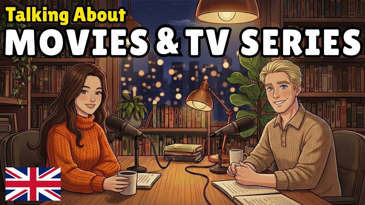 How to Talk About Movies & TV Series in English | English Conversation Practice