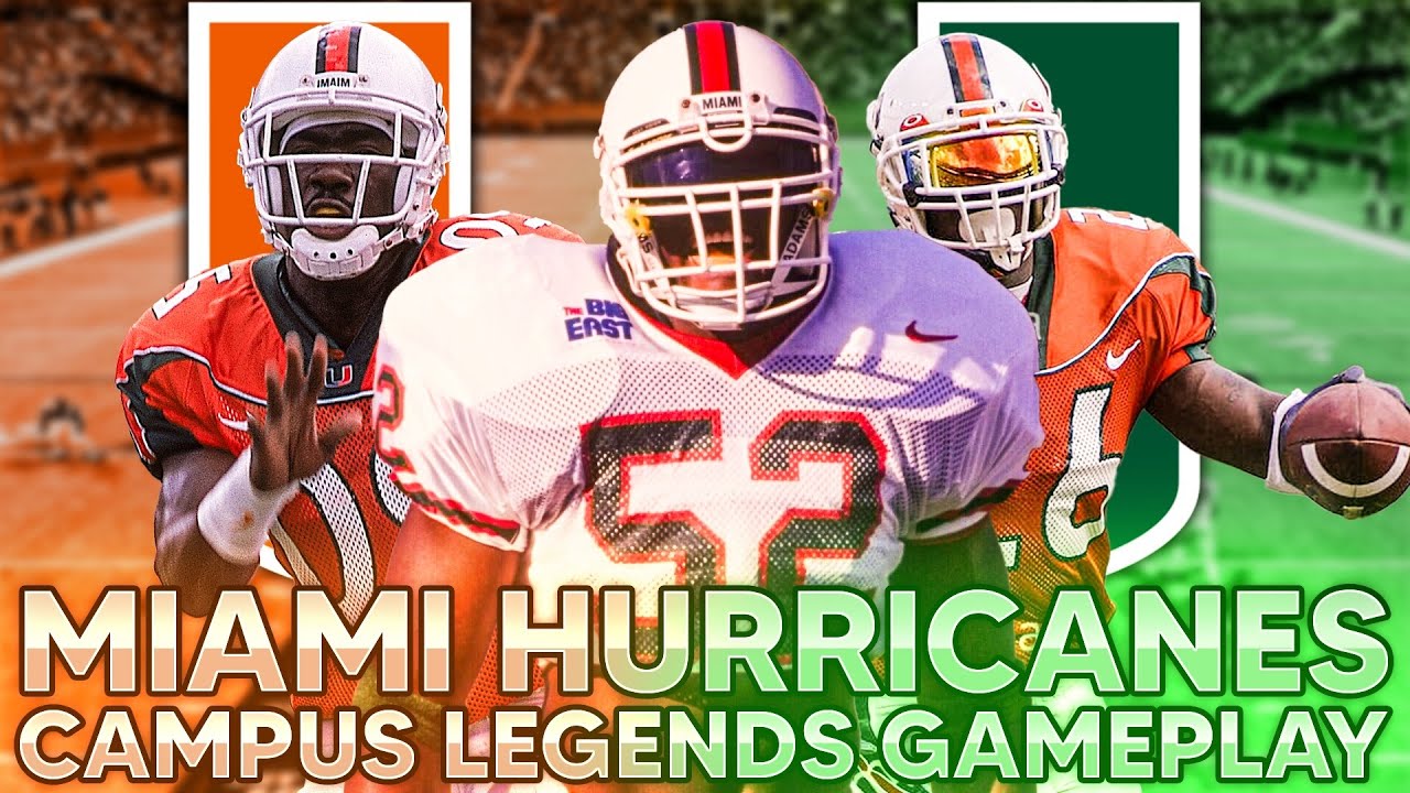 MIAMI HURRICANES CAMPUS LEGENDS GAMEPLAY IN MADDEN 22! PLAY AS COLLEGE TEAMS IN MADDEN 22 NEXT GEN!