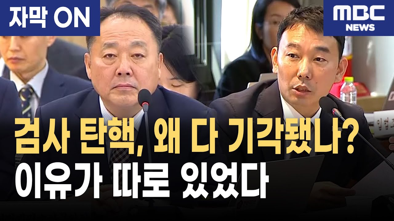 [자막] 검사 탄핵이 계속 기각되는 이유… 헌재 안에 검사가 있었다