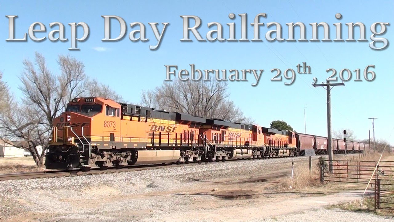 Leap Day Railfanning: Norman, Oklahoma. February 29th, 2016.