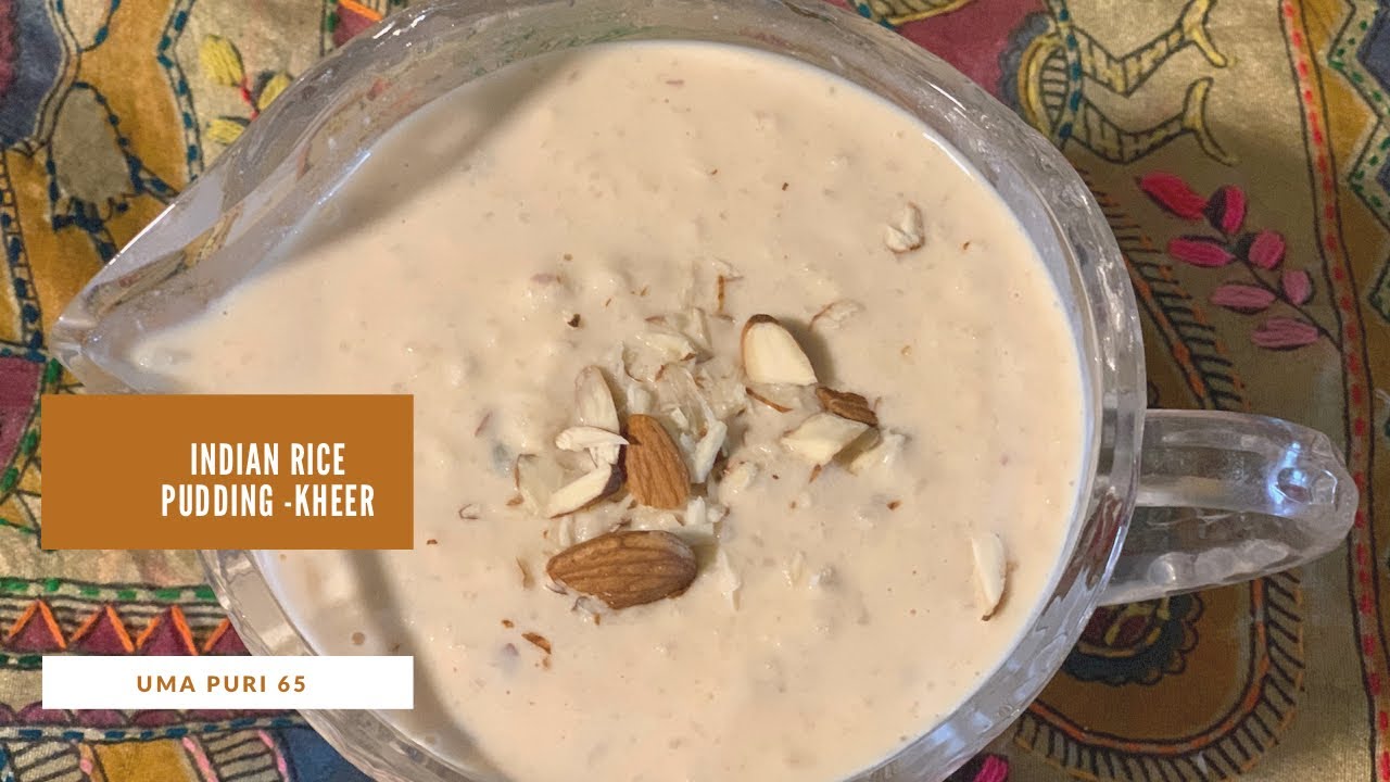 Indian Rice Pudding|Kheer in crockpot |slow cooker |gluten-free ​⁠|Uma Puri@Theturmericclub