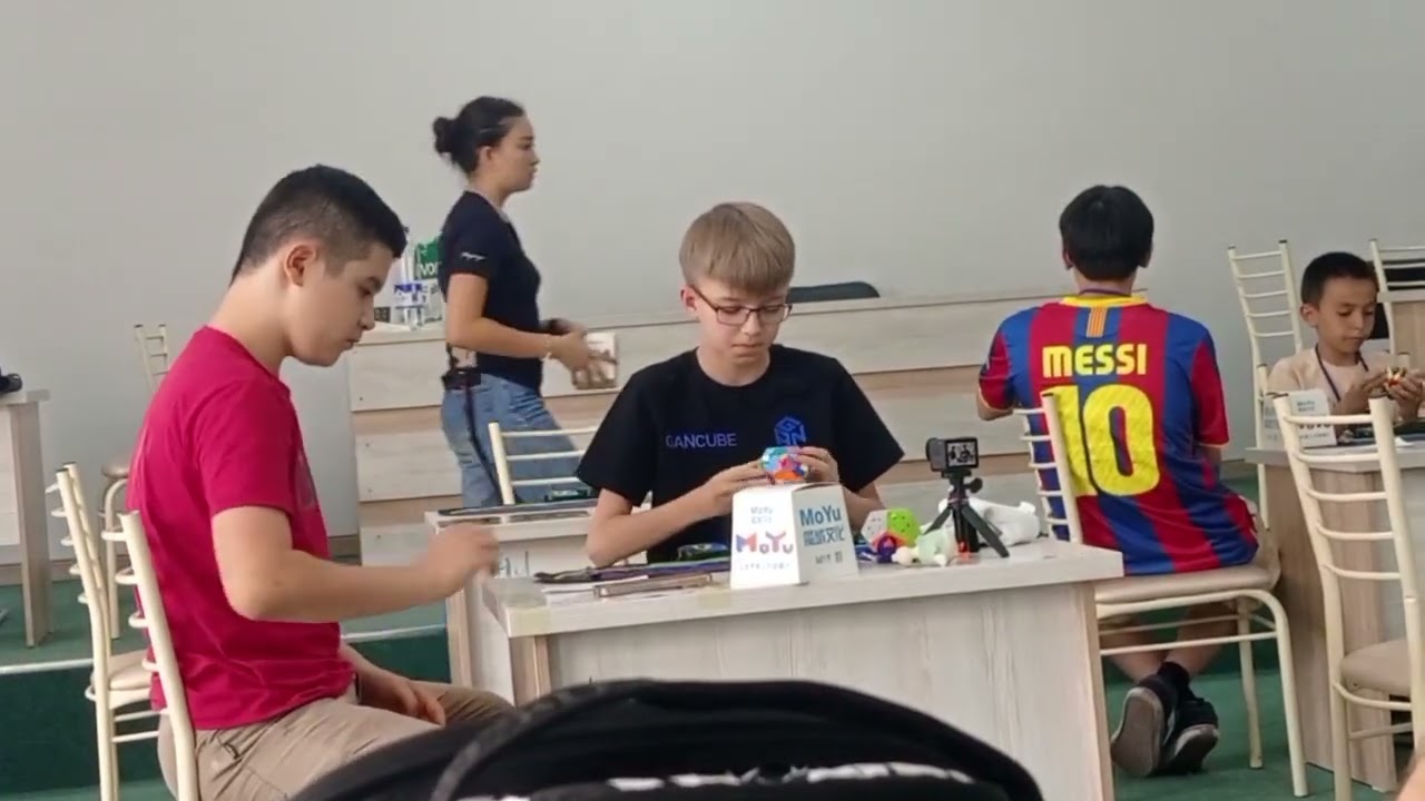 Timofei Tarasenko Megaminx World Record Single 22.05