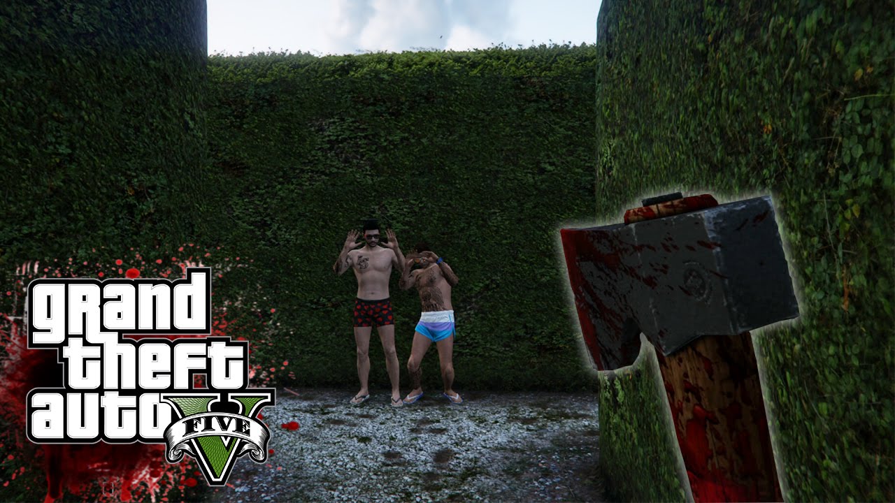 GTA V EL ASESINO DEL LABERINTO, NOCHE DE TERROR Y MUERTE, MINIJUEGO xFaRgAnx