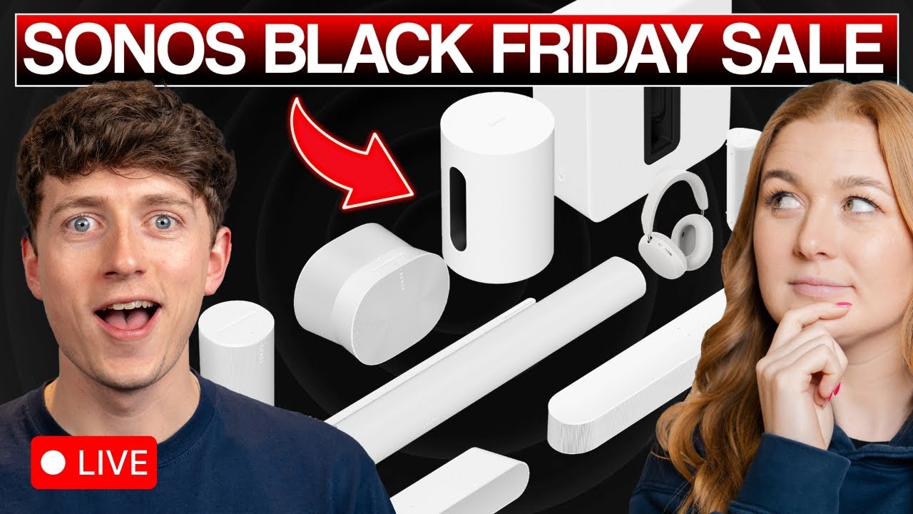Прямая трансляция и вопросы-ответы на Sonos Black Friday 2025