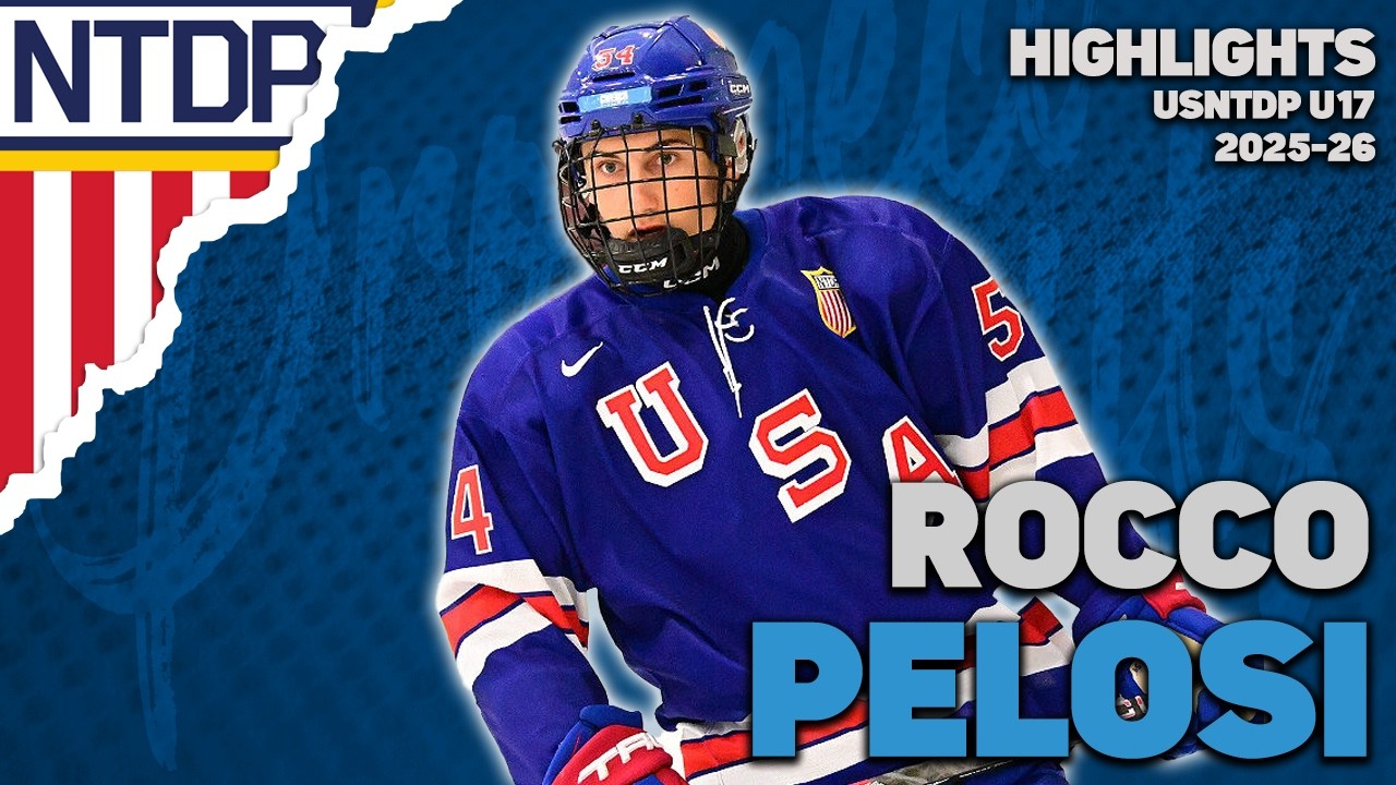 Rocco Pelosi | 2025-26 Highlights | USNTDP U17 | 2027 NHL Draft