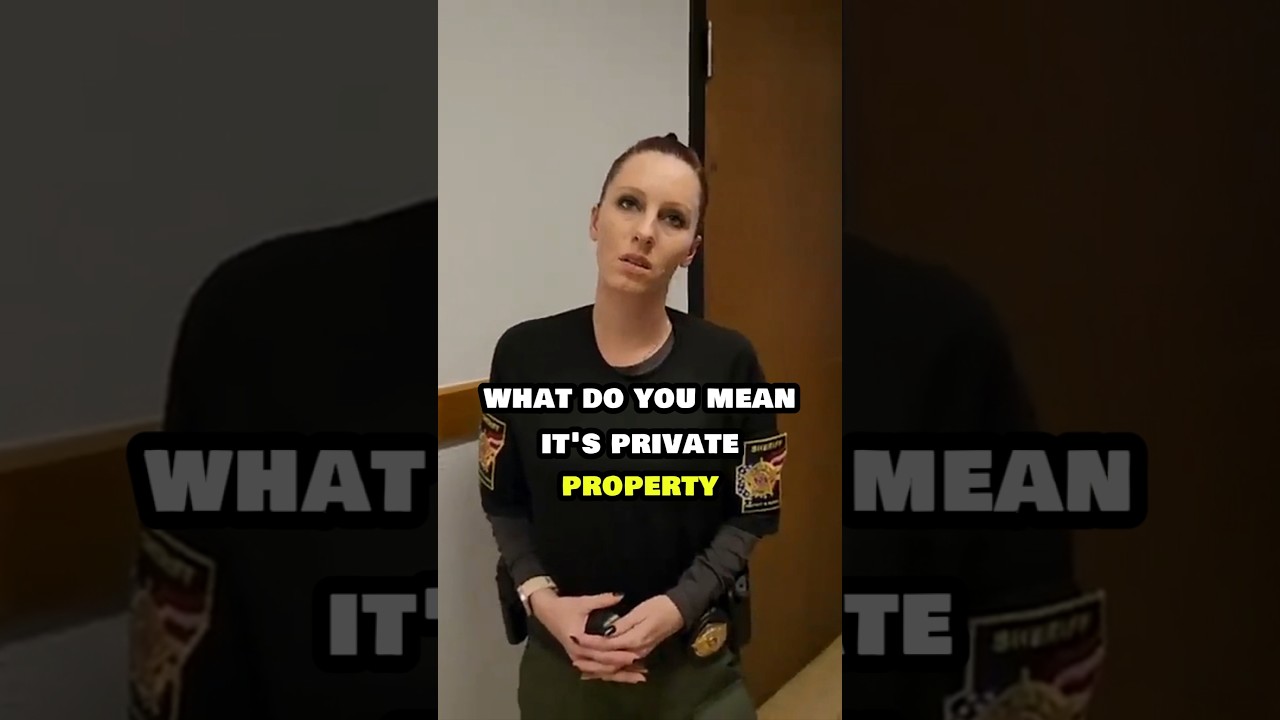 Call The Deputies! You Can't Be Here!