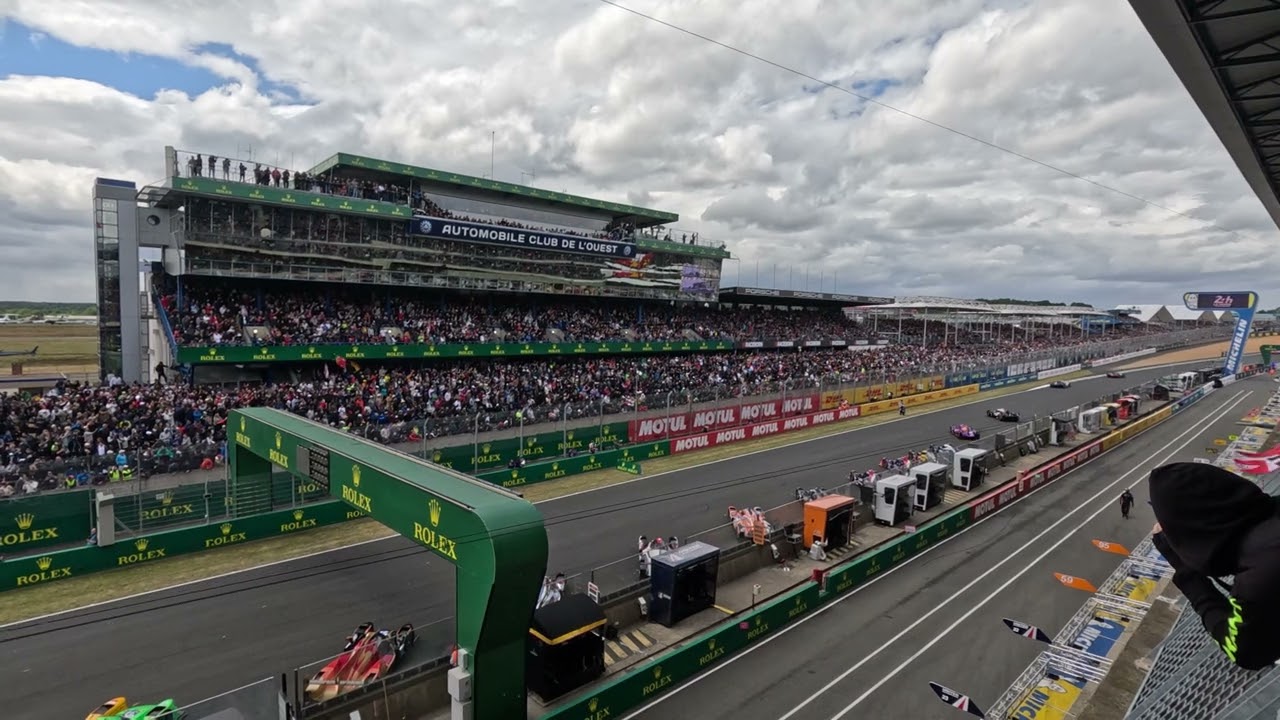départ des 24 heures du mans 2024