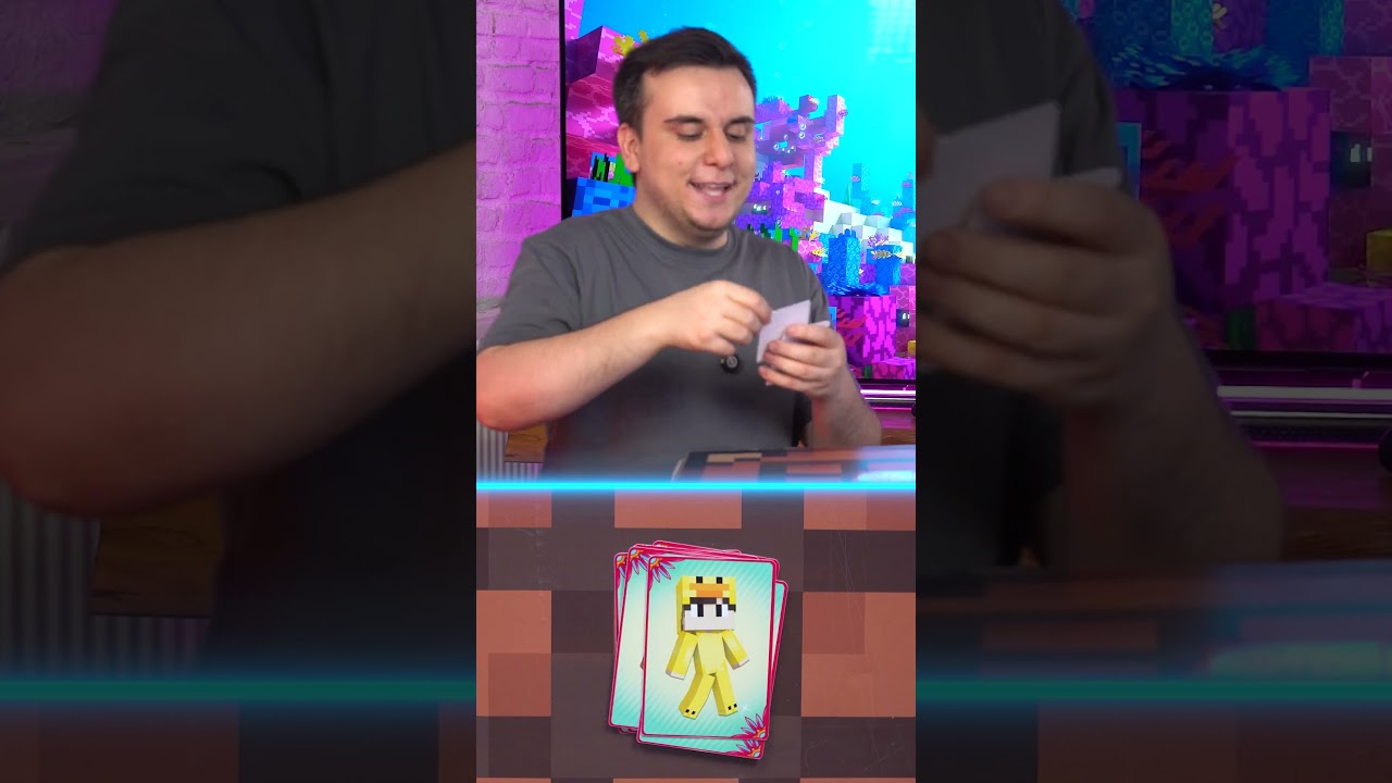 Minecraft YouTuber Kartları A&ccedil;ıyoruz!