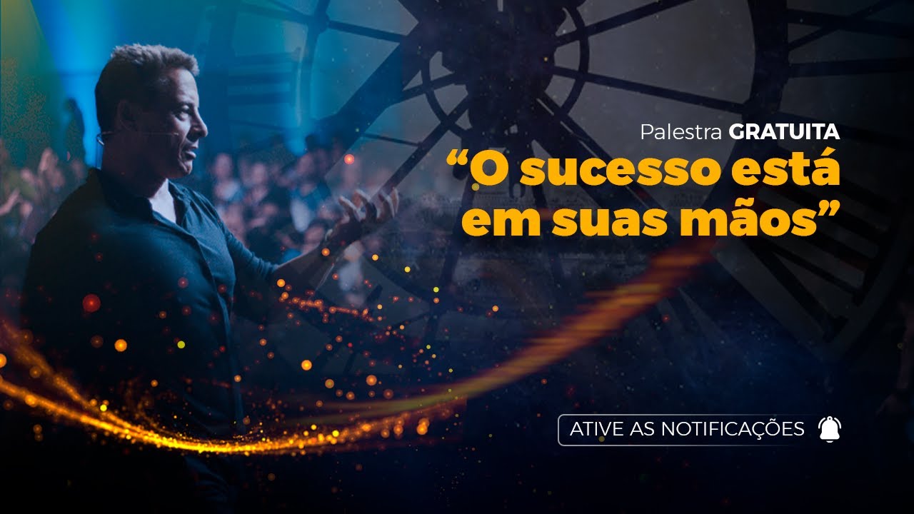 Palestra AO VIVO | O sucesso está em suas mãos