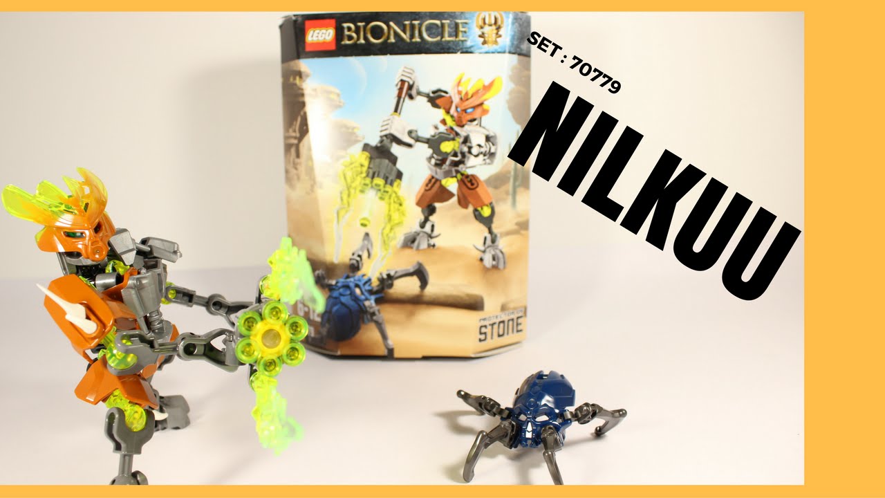 LEGO Bionicle Review: Protector of stone NILKUU SET 70779