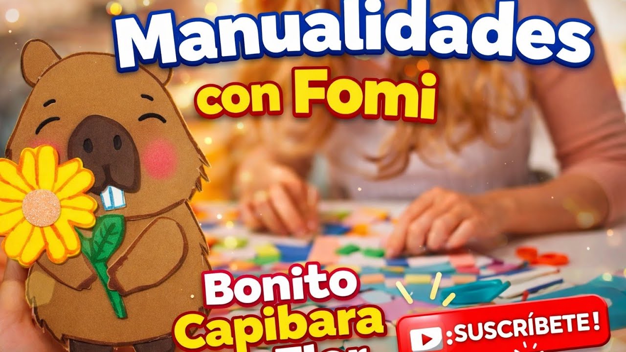 🛑No hagas este capibara en fomi si no quieres enamorarte 😍 manualidades bonitas 