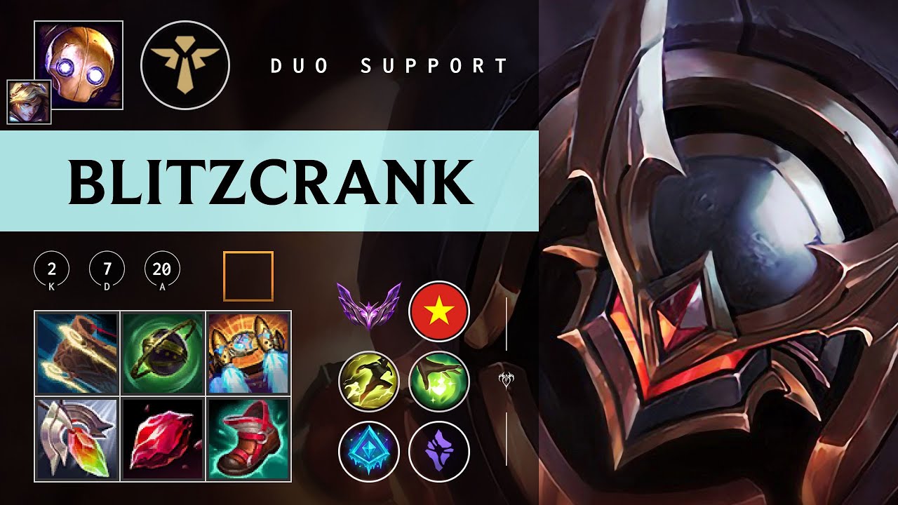 Blitzcrank Support vs Soraka - VN Master Patch 26.02
