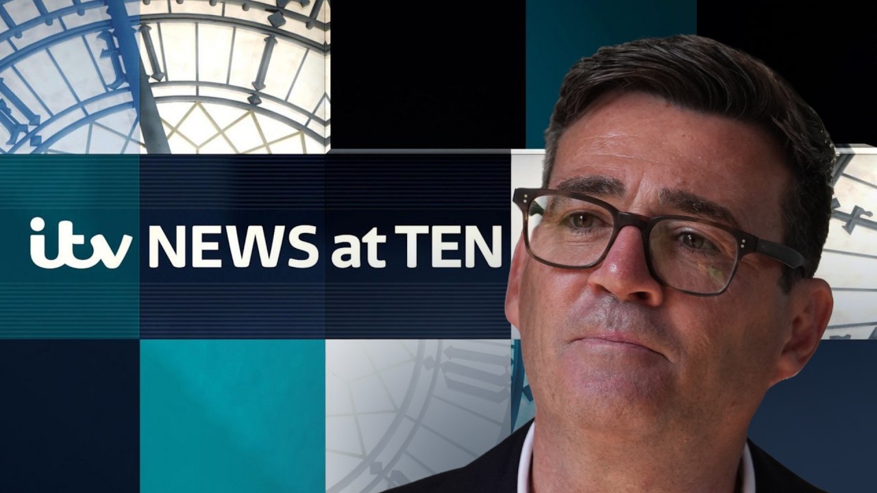 Watch ITV News at Ten LIVE: As Andy Burnham officially becomes leader of the Labour Party
