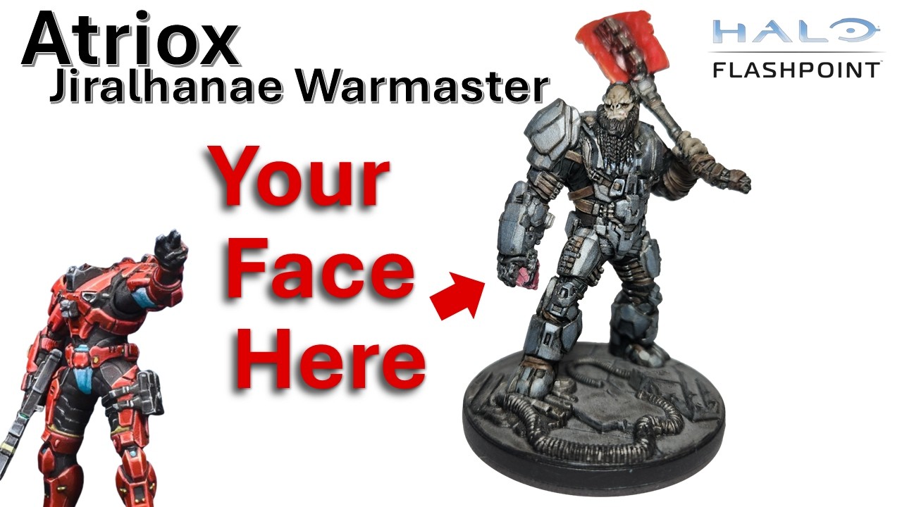 Halo Flashpoint - Atriox, Jiralhanae Warmaster - Unit Overview