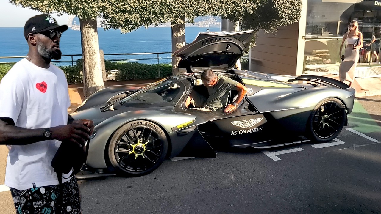 SUPERCARS in Monaco August 2024 Featuring LEBRON JAMES