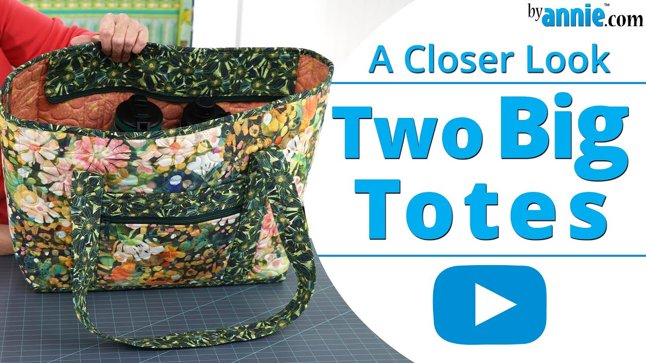 Two Big Totes - A Closer Look