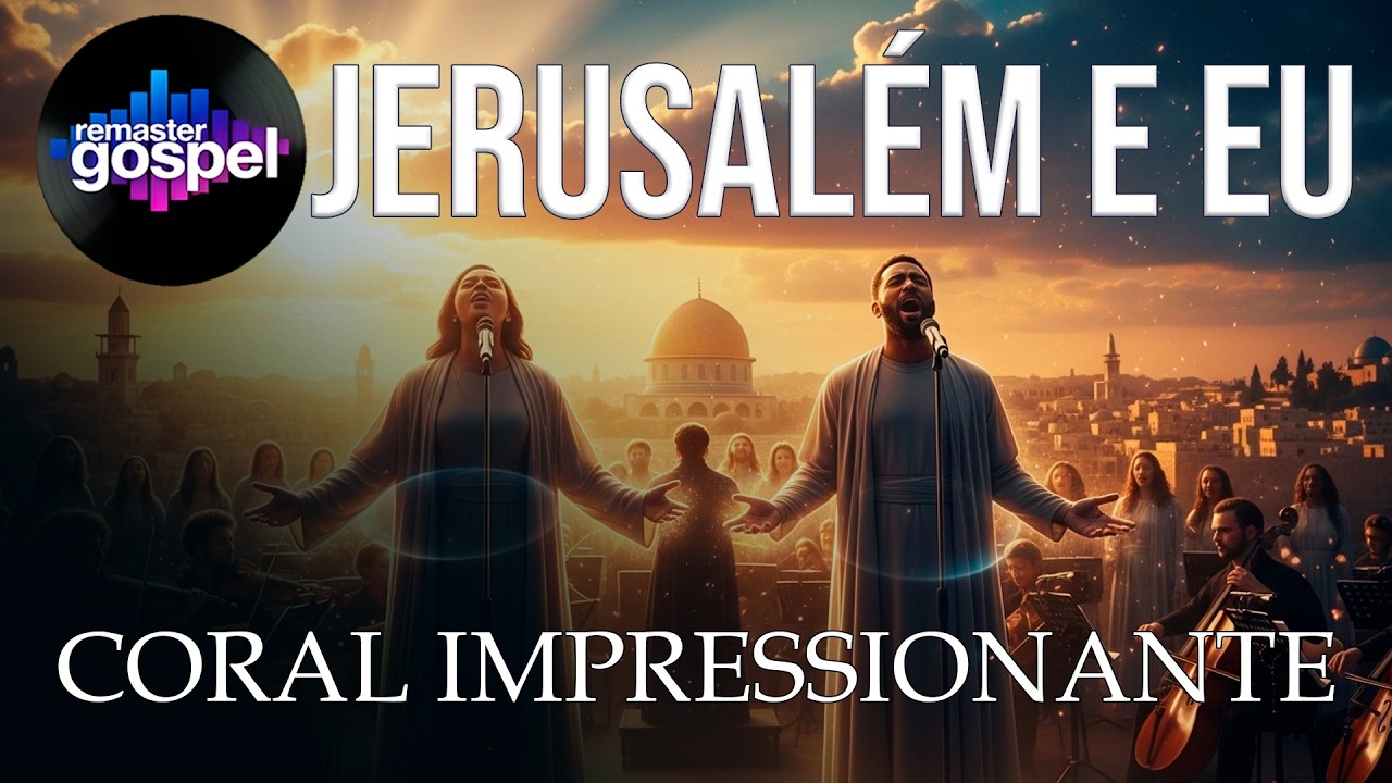 JERUSALÉM E EU numa versão MARAVILHOSA com CORAL