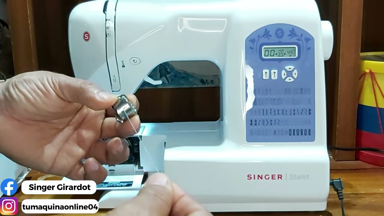 Guía básica para maquina de coser Singer Starlet