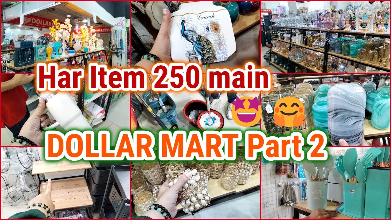One DOLLAR MART Saima Paari Mall Karachi Part2😍 Households items smart kitchen gadgets |Humare Vlogs