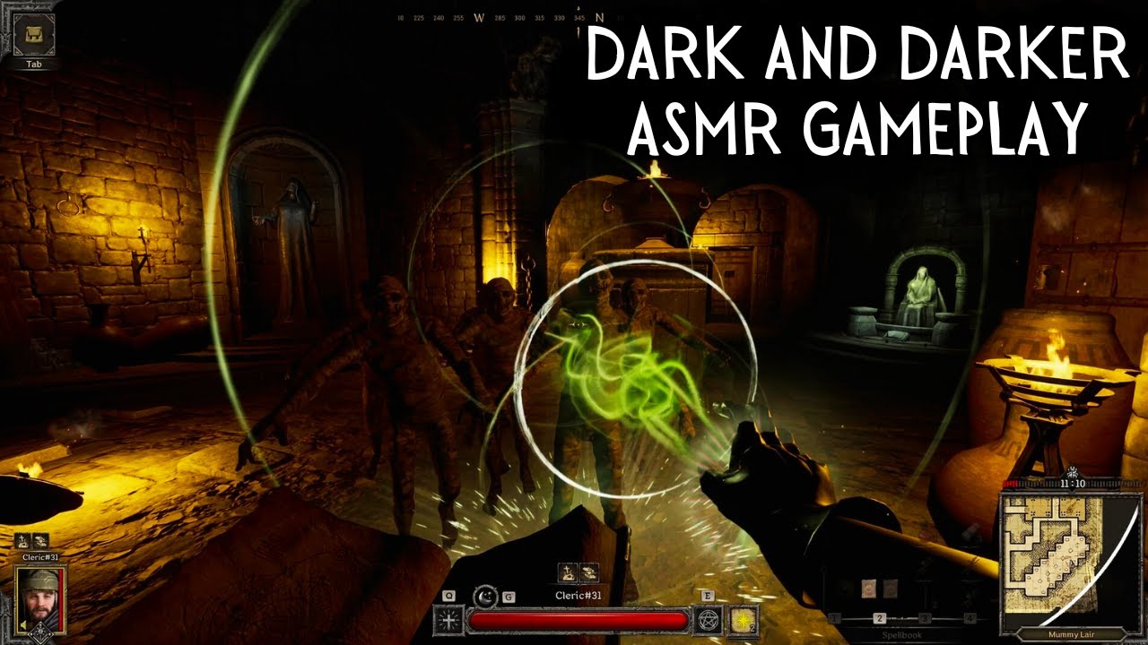 Геймплей ASMR Dark and Darker