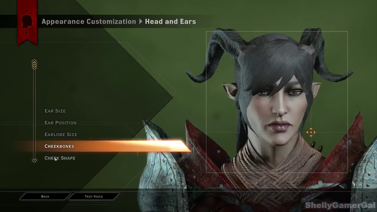 Making Faces Female Qunari Mage Dragon Age Inquisition