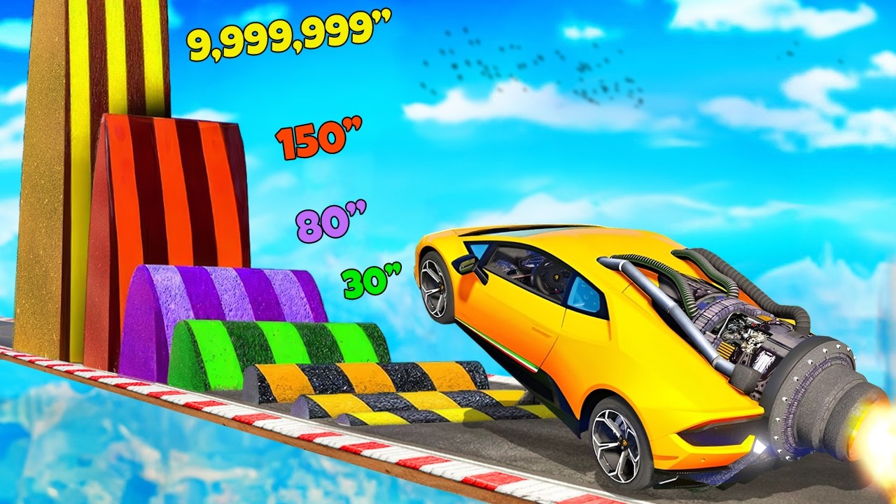 Testing Cars vs Speed Bumps in GTA 5!