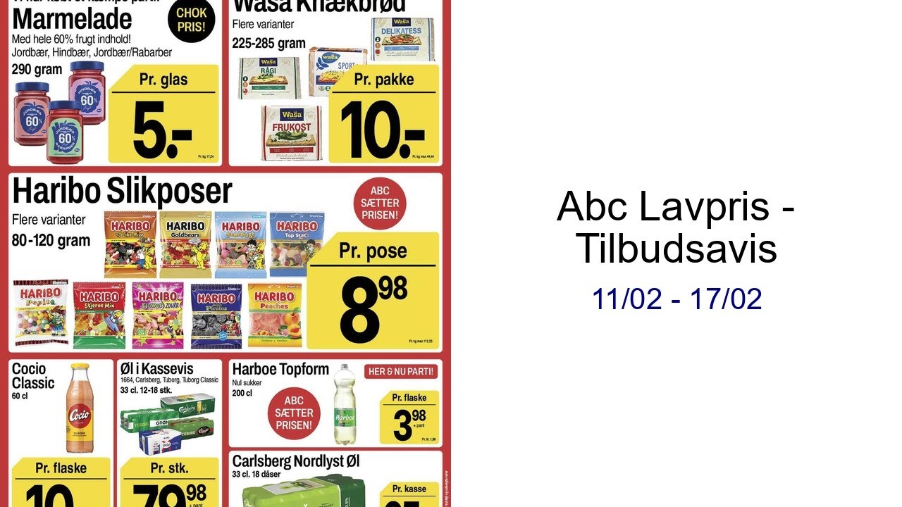 Abc Lavpris - Tilbudsavis 11/02 - 17/02
