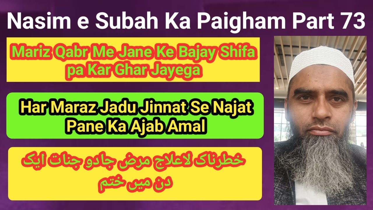 Nasim e Subah Ka Paigham Part 73 #muftiabdurrahimqasmi #darood_shareef