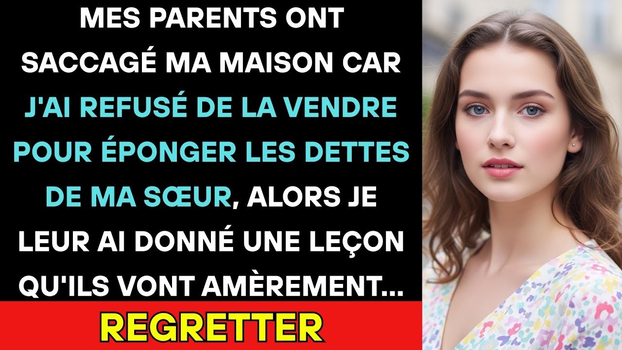 Mes Parents Exigent Que Je Vende Ma Maison Pour Payer La Dette De 280 000€ De Ma Sœur, 5 Ans Après
