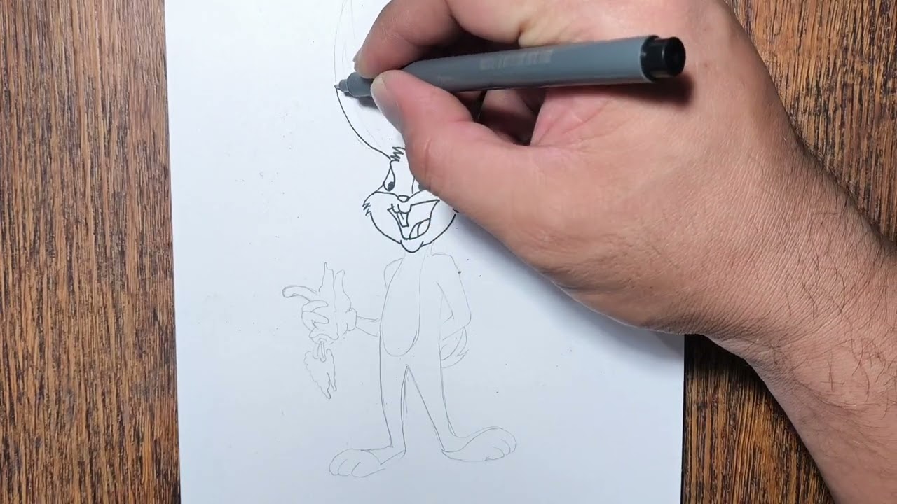 Menggambar Bunny #drawing #howtodraw 