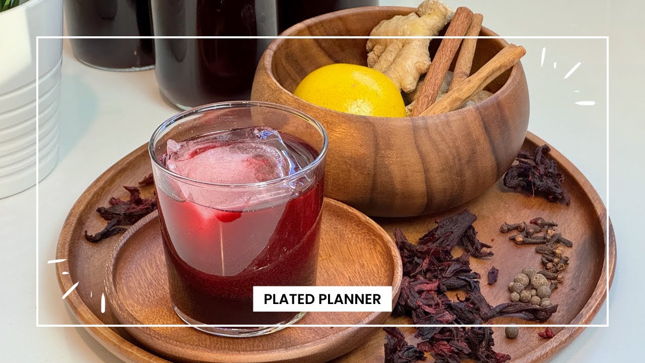 Sorrel Drink  |  Authentic Spice Infused Caribbean Sorrel Recipe