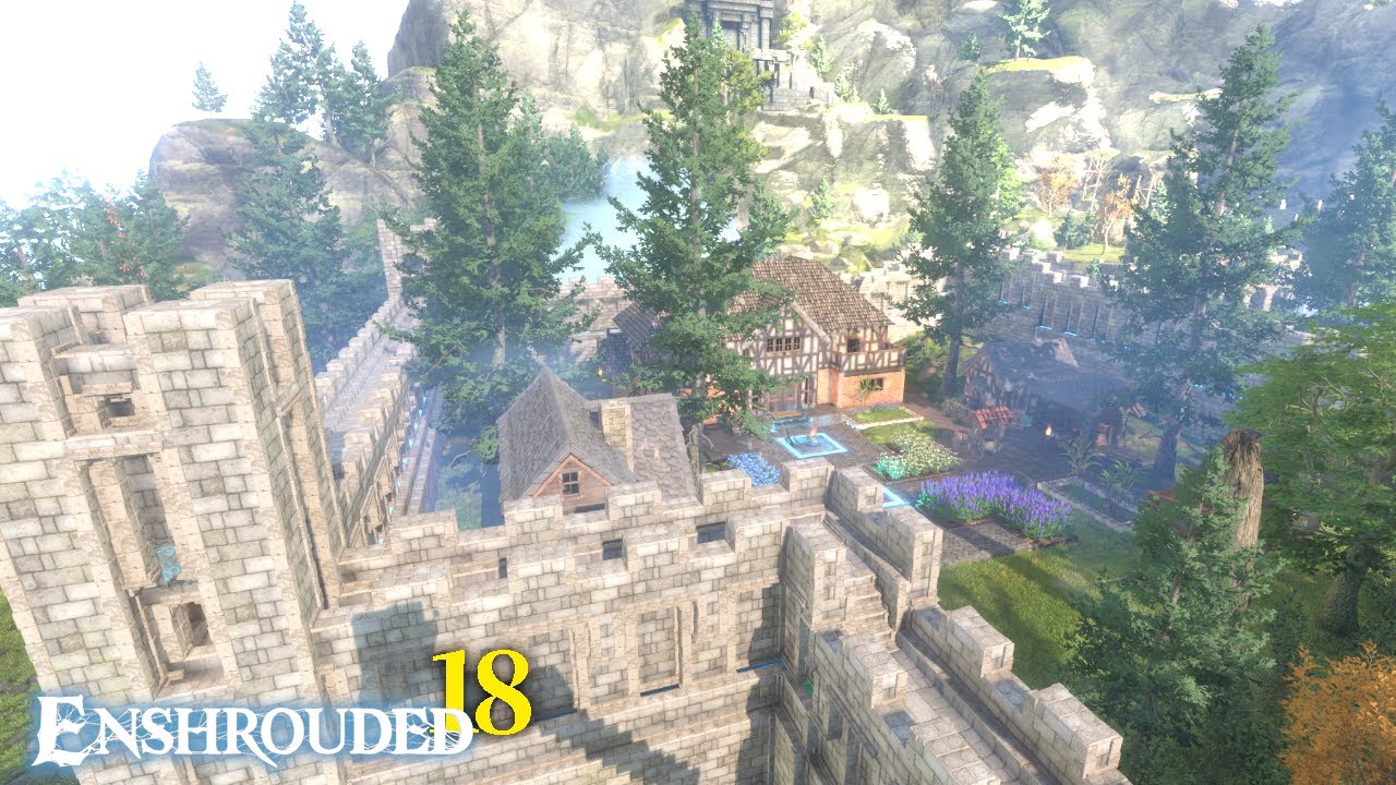 【Enshrouded - 霧の王国 -】#18 完成した拠点のBase Tourを致します