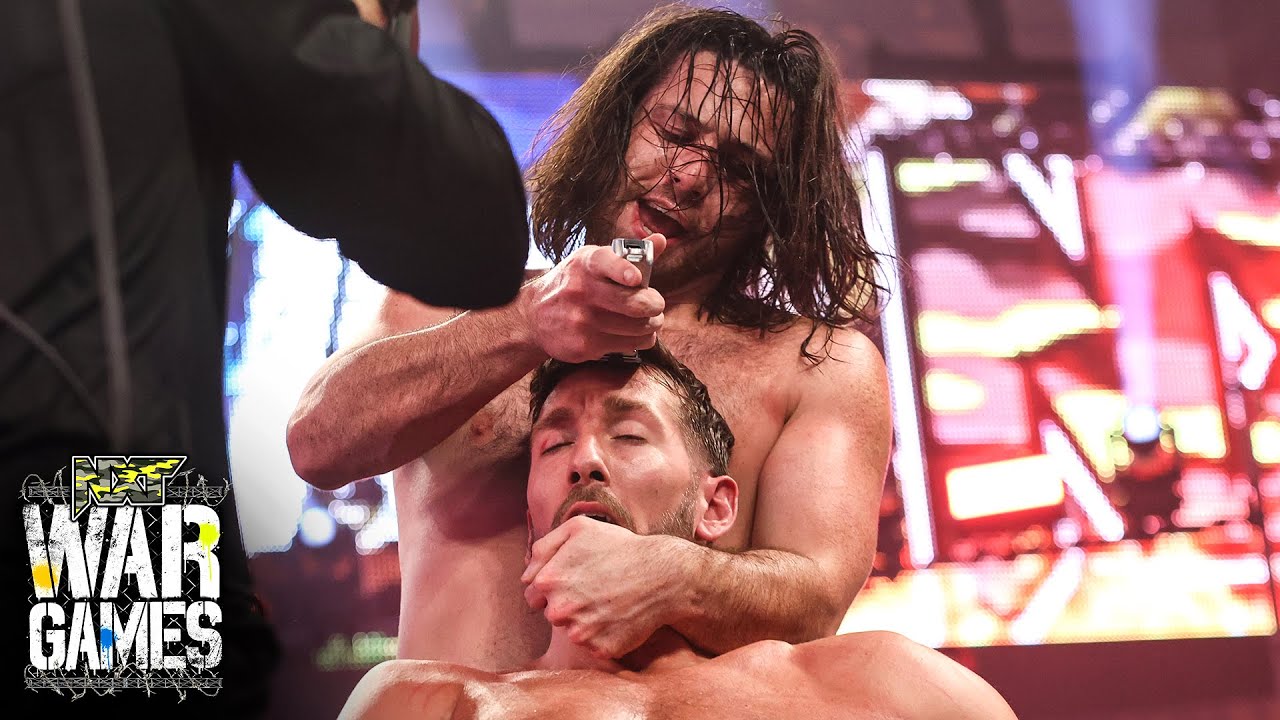 Cameron Grimes take a little off the top of Duke Hudson: NXT WarGames 2021 (WWE Network Exclusive)