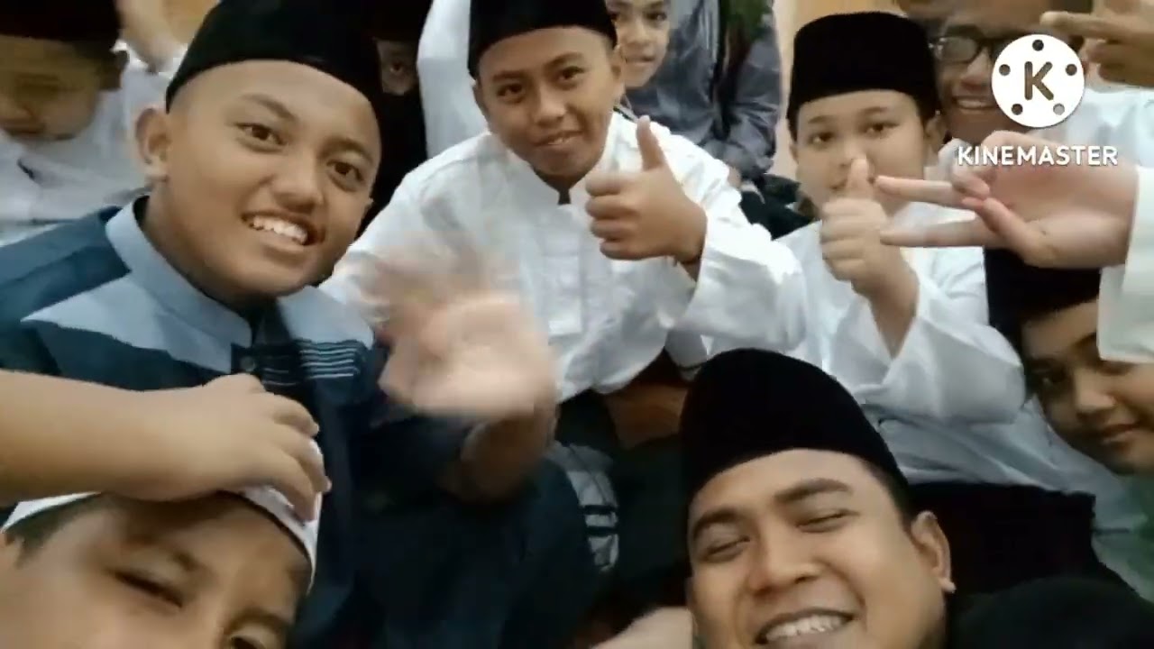santri baru misbahunnur(sudah betah)