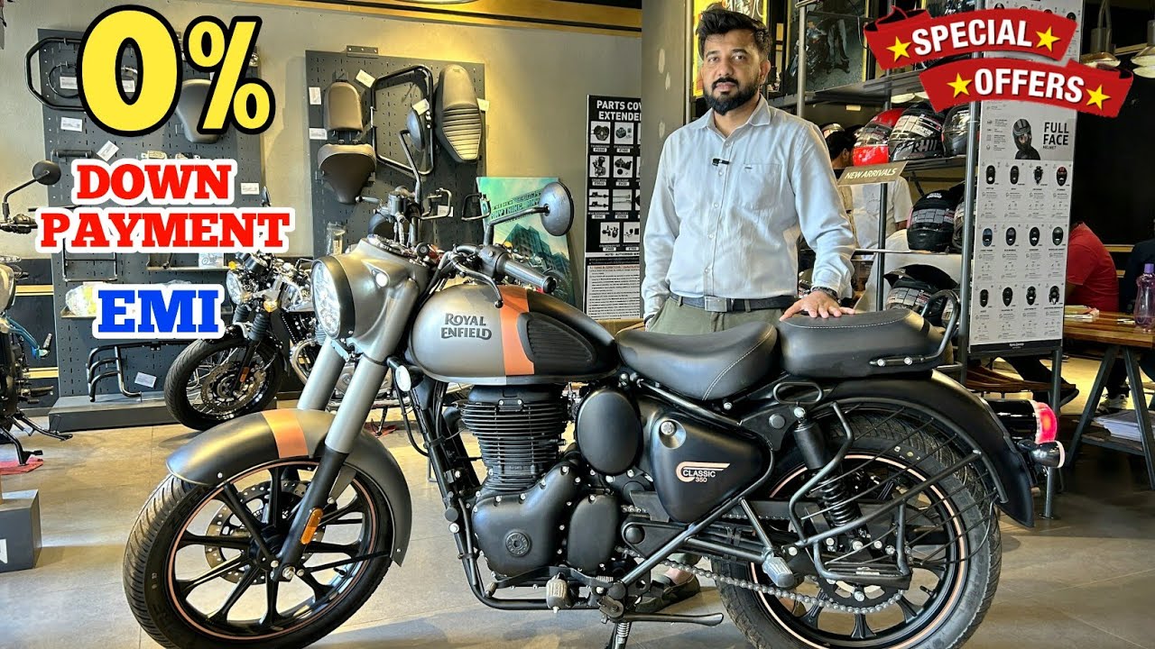 New RE Classic 350 BS7 2025 Full Finance EMI Cost😱😲 | Down Payment ✔️ | Easy Loan | 2025 Classic 350