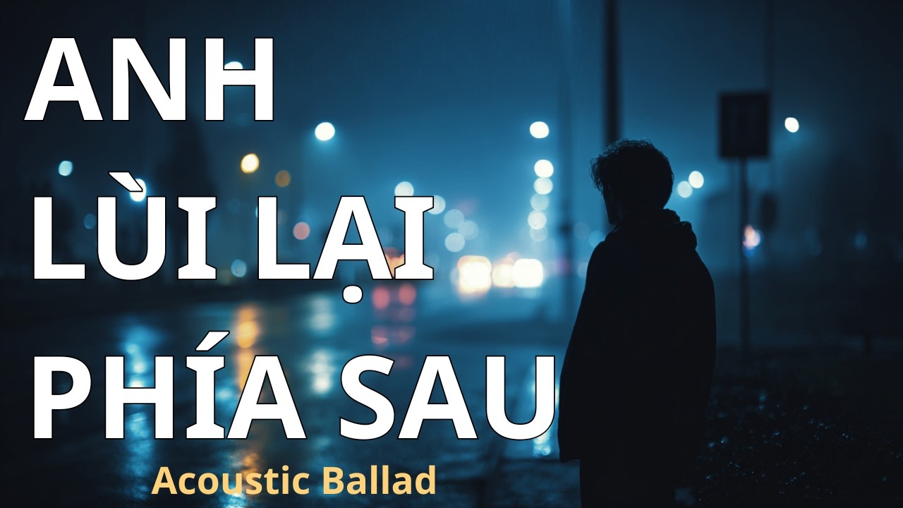 Anh Lùi Lại Phía Sau – Sad Acoustic Ballad | Nhạc Buồn Nghe Đêm