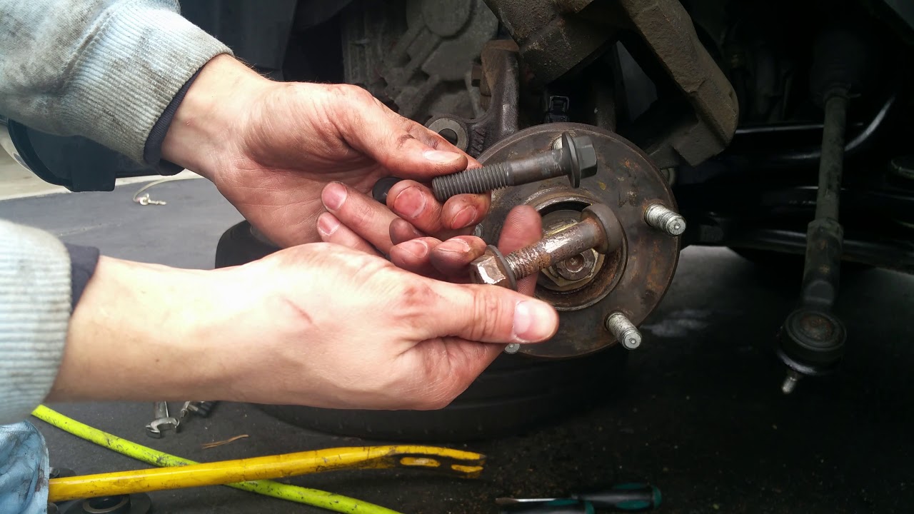 2005 Jaguar X Type Front Wheel Bearing - Part 2