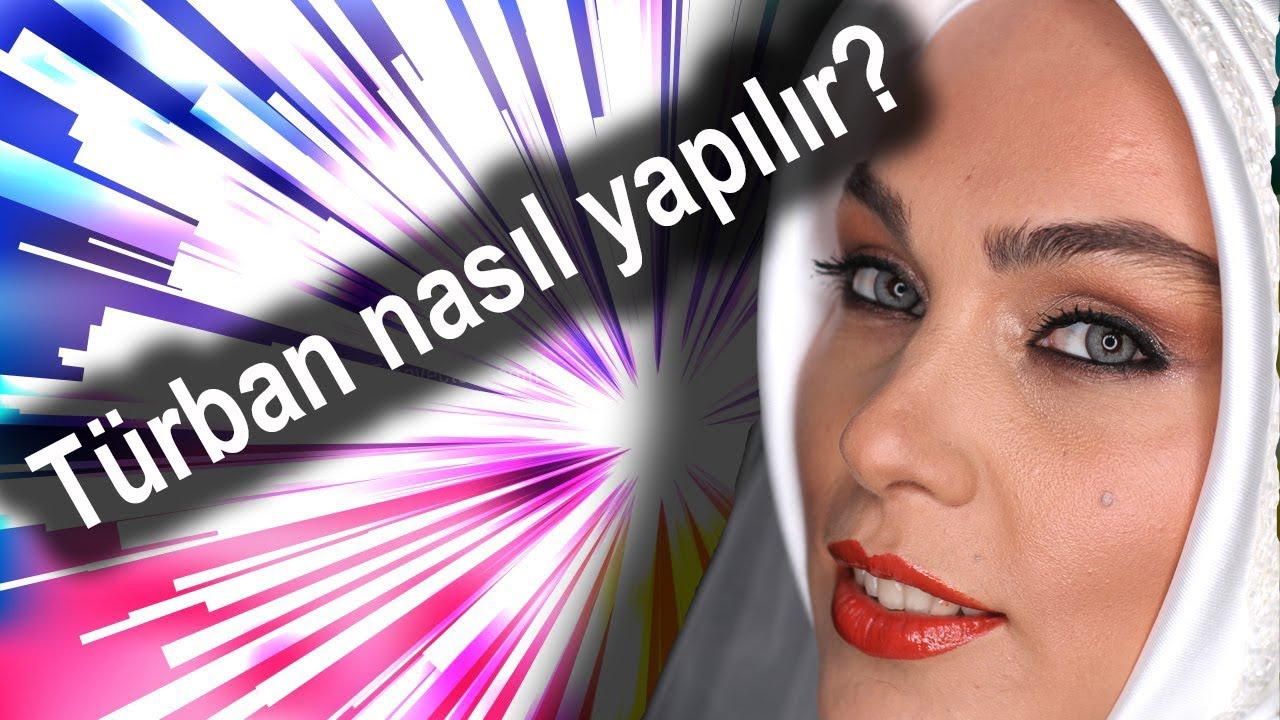 Suu Kuaför Gülden farkıyla, türban nasıl yapılır.