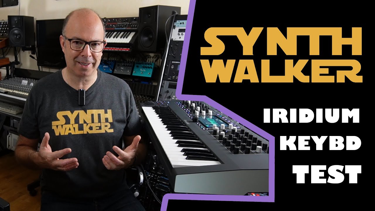 Test et sons : l'Iridium Keyboard de Waldorf