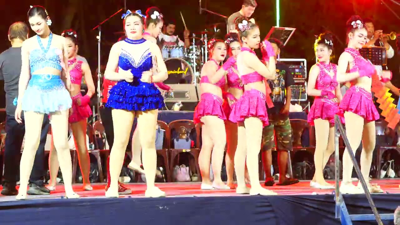 【#PhetchaburiDance】#รำวงเพชรบุรี✿10minite workout dance🎼เพชรโสภา✿สวยงามมาก ดุจนางฟ้า 5 [LumixG95✪4K]