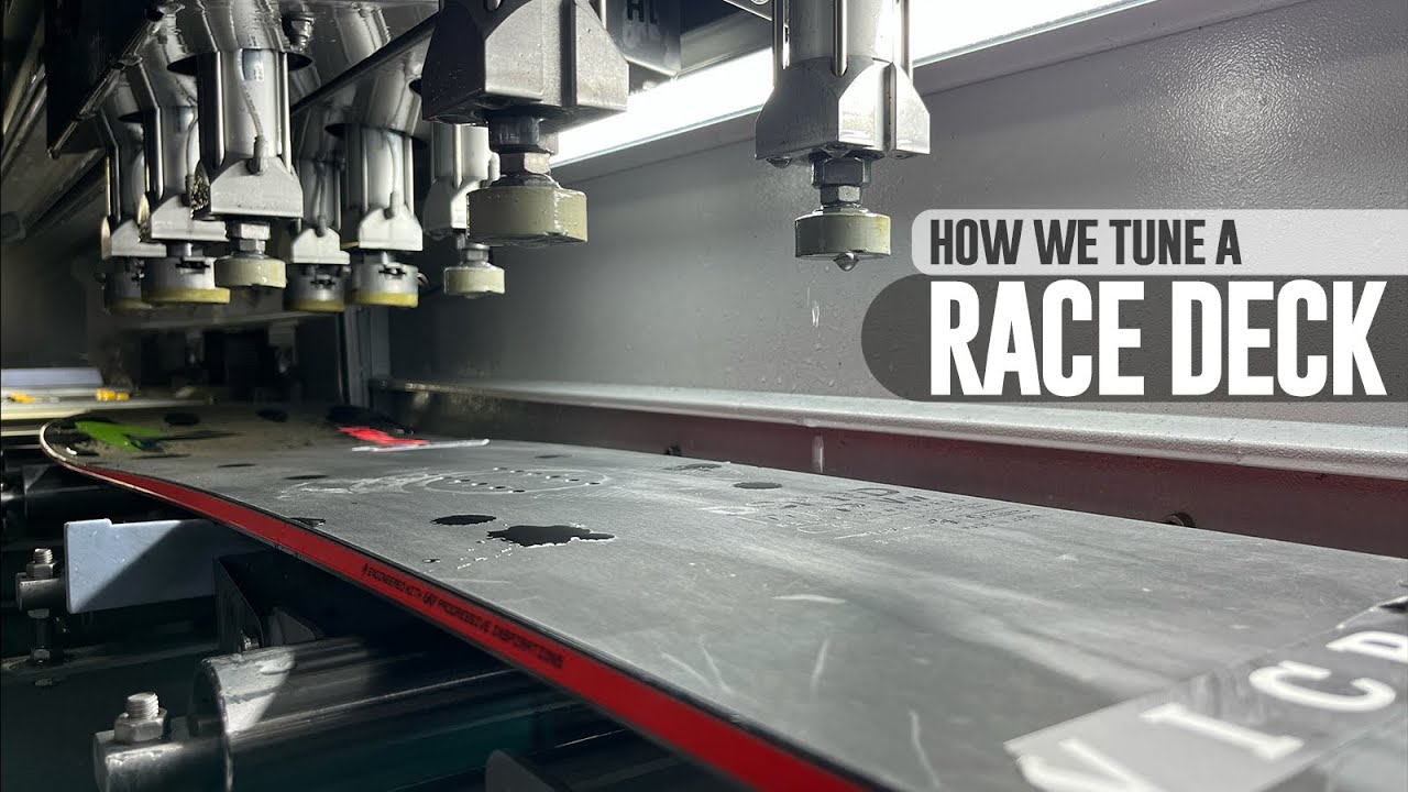 World Cup Tune for a Race Snowboard | Ski Lab