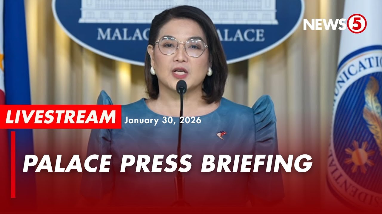 LIVE | Palace Press Officer Usec. Claire Castro holds press conference