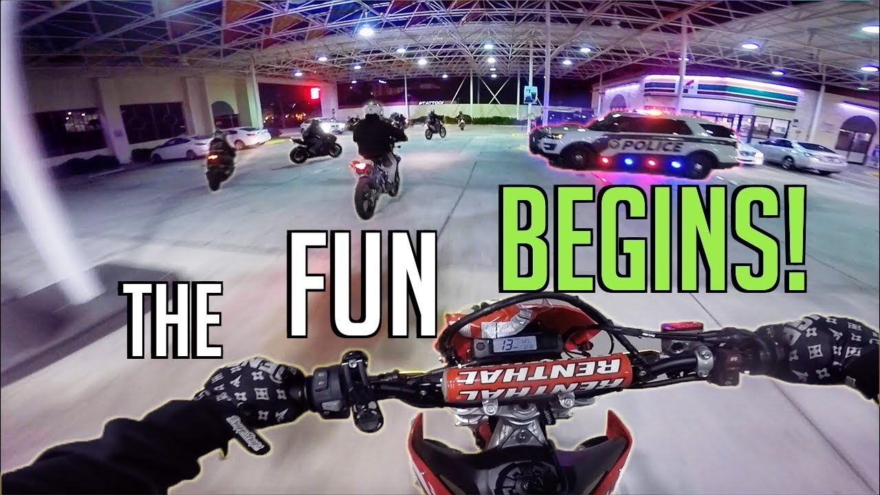First Stunt Ride On A Supermoto! - 2019 Honda CRF450L