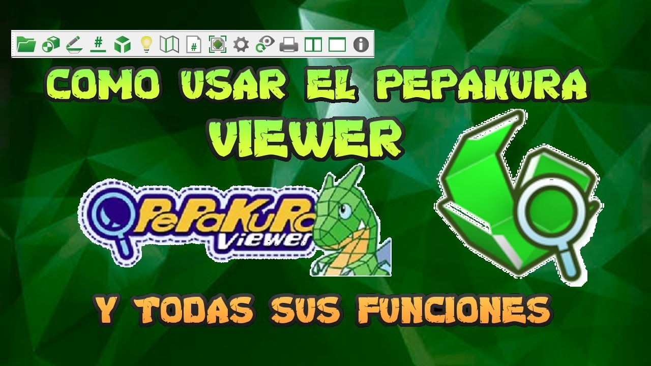 Como Usar El Pepakura Viewer Y Todas Sus Funciones / Como Abrir Un Archivo .Pdo