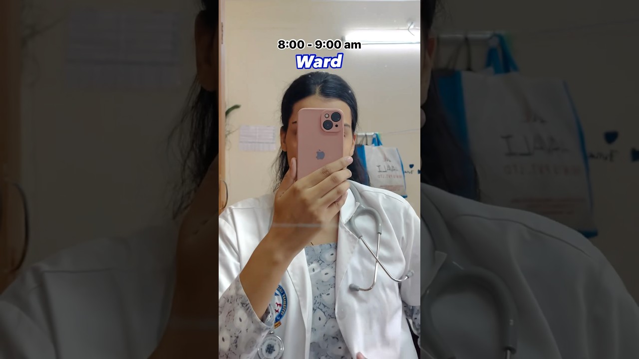 Veterinary Student- Monday Schedule🩺🐾 