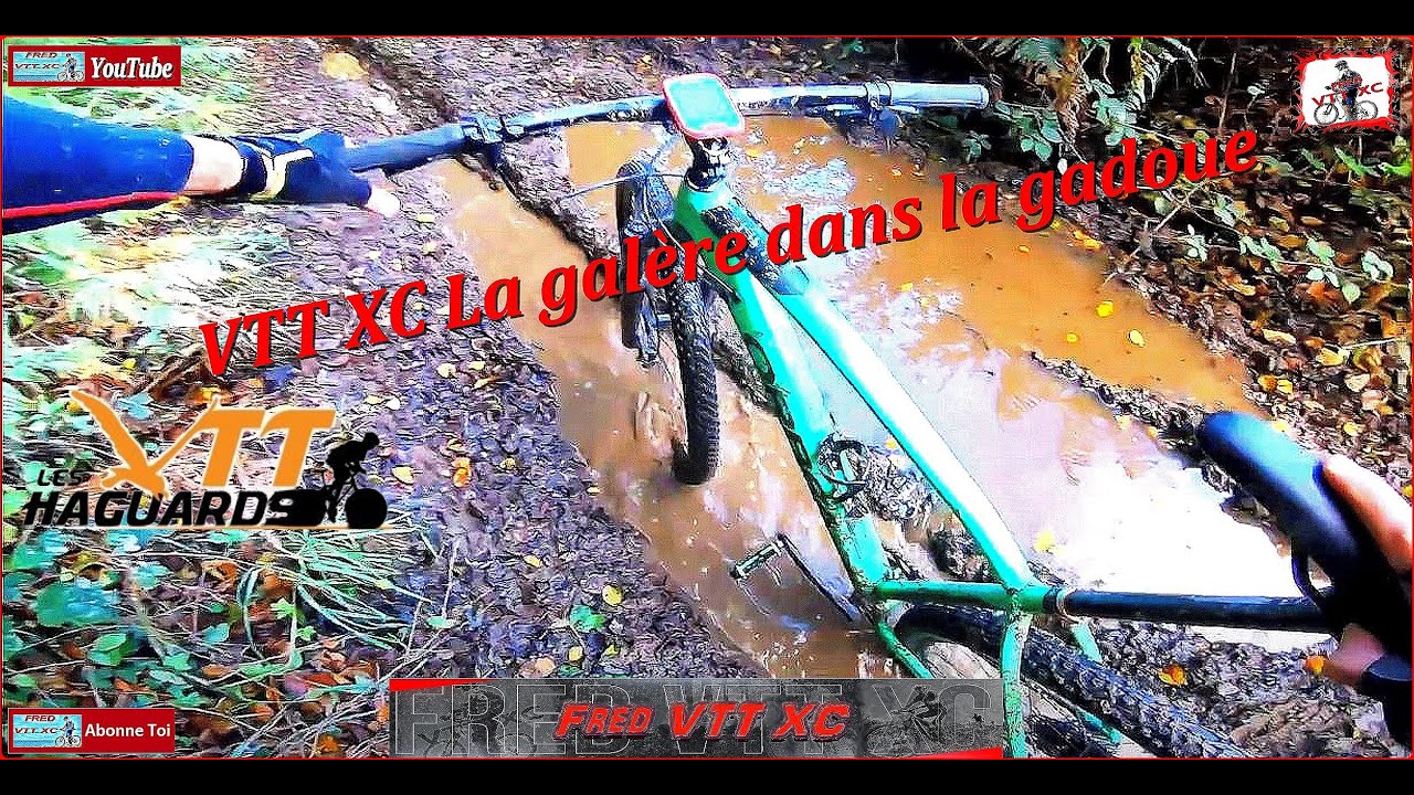 VTT XC La gal&egrave;re dans la gadoue