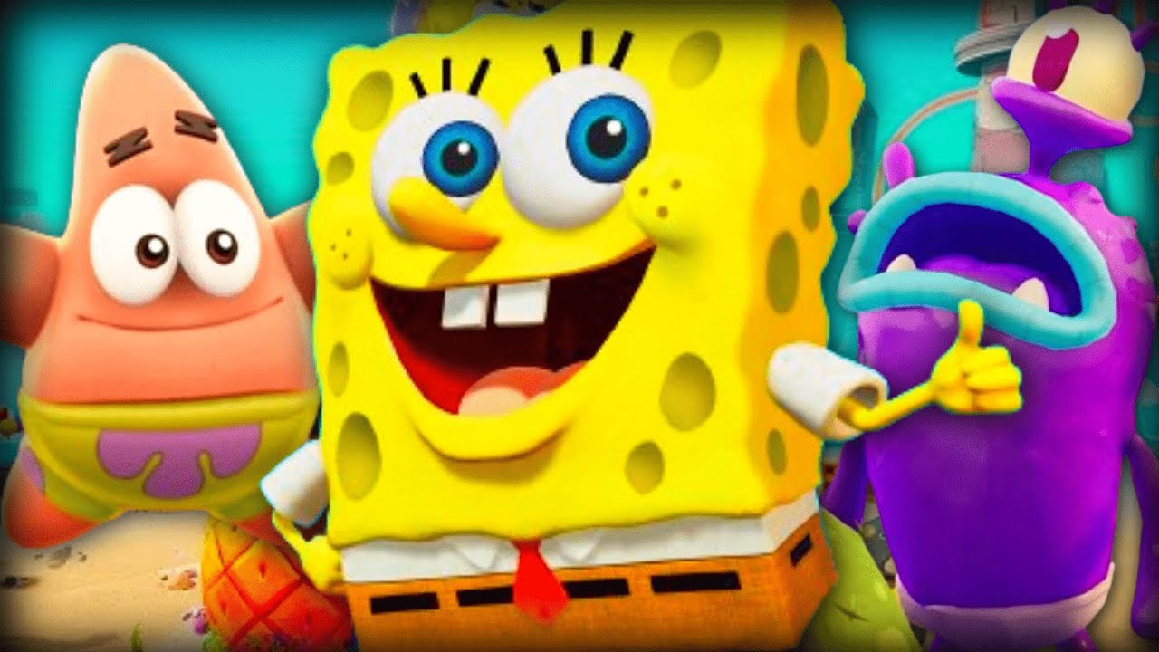 REVIEW do MELHOR JOGO de BOB ESPONJA (cosmic shake)